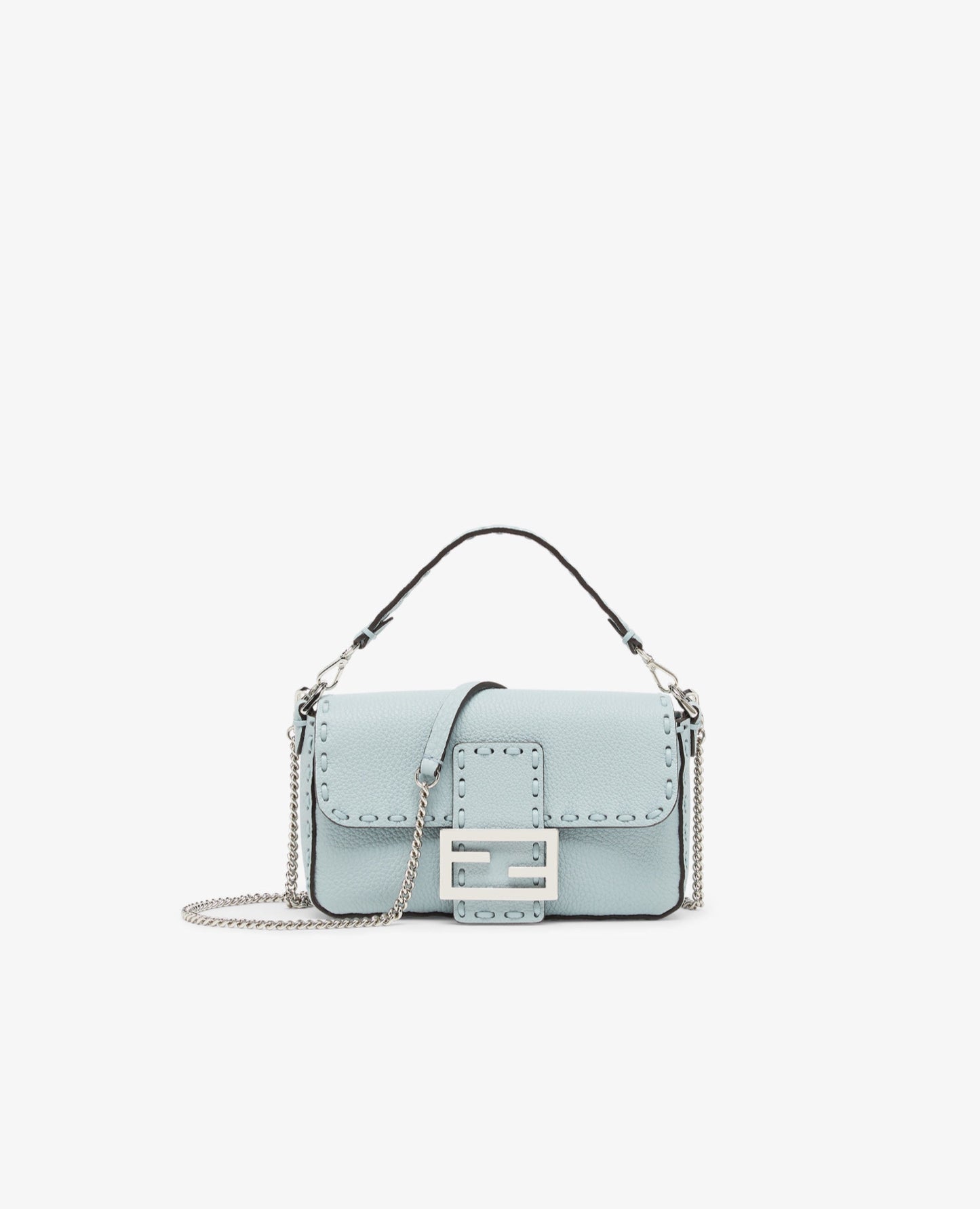 Fendi Baguette Mini Light Blue