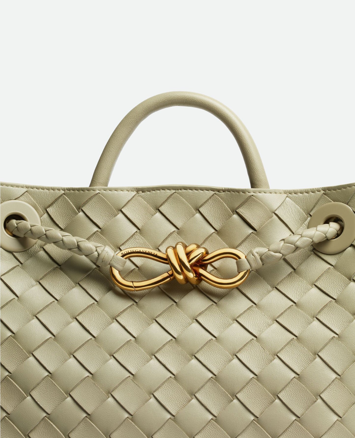 Bottega Veneta Small Andiamo Beige