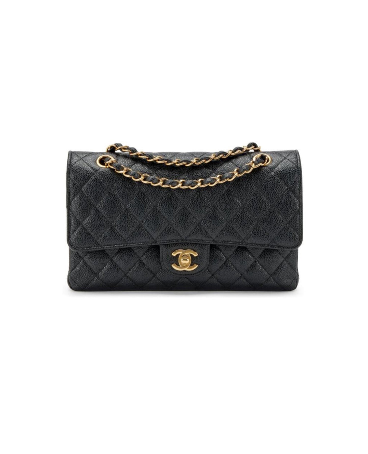 Coco Medium Classic Double Flap Gold Hardware