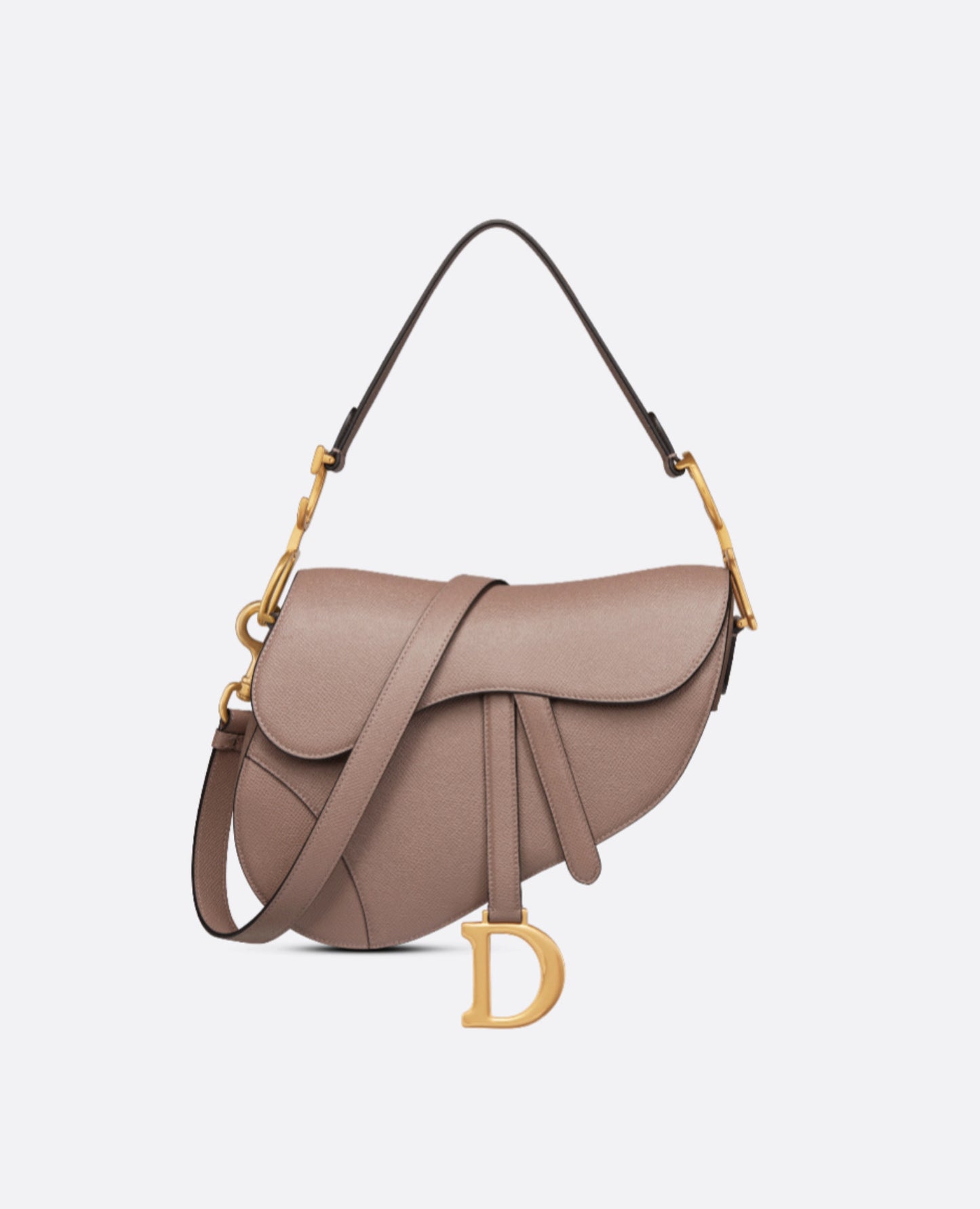 Dior Saddle Bag White Strap