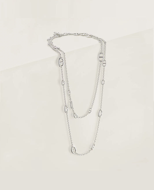 Hermès Farandole long necklace 160