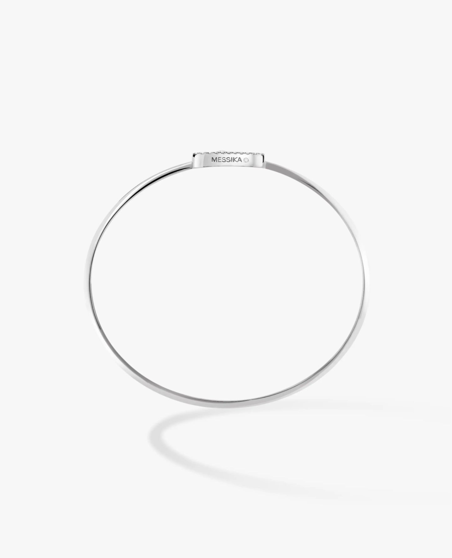 Messika Move Uno Pavé Flex Bangle Bracelet