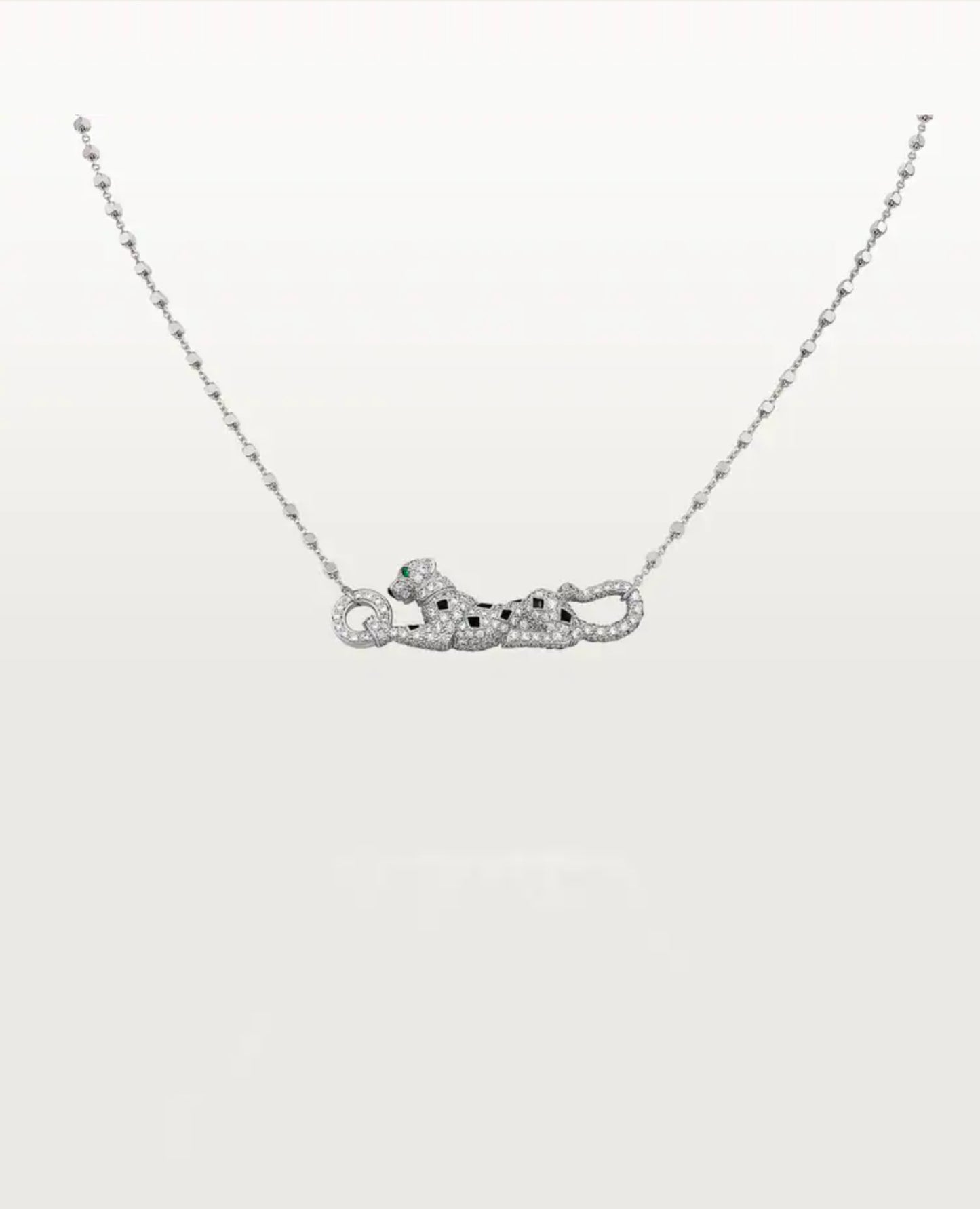 Panthèrs White Gold DE Cartier Necklace