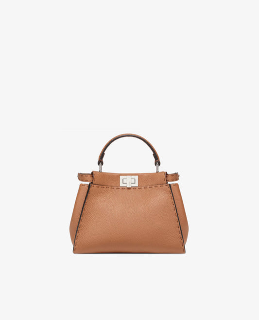 Fendi Peekaboo Mini Brown