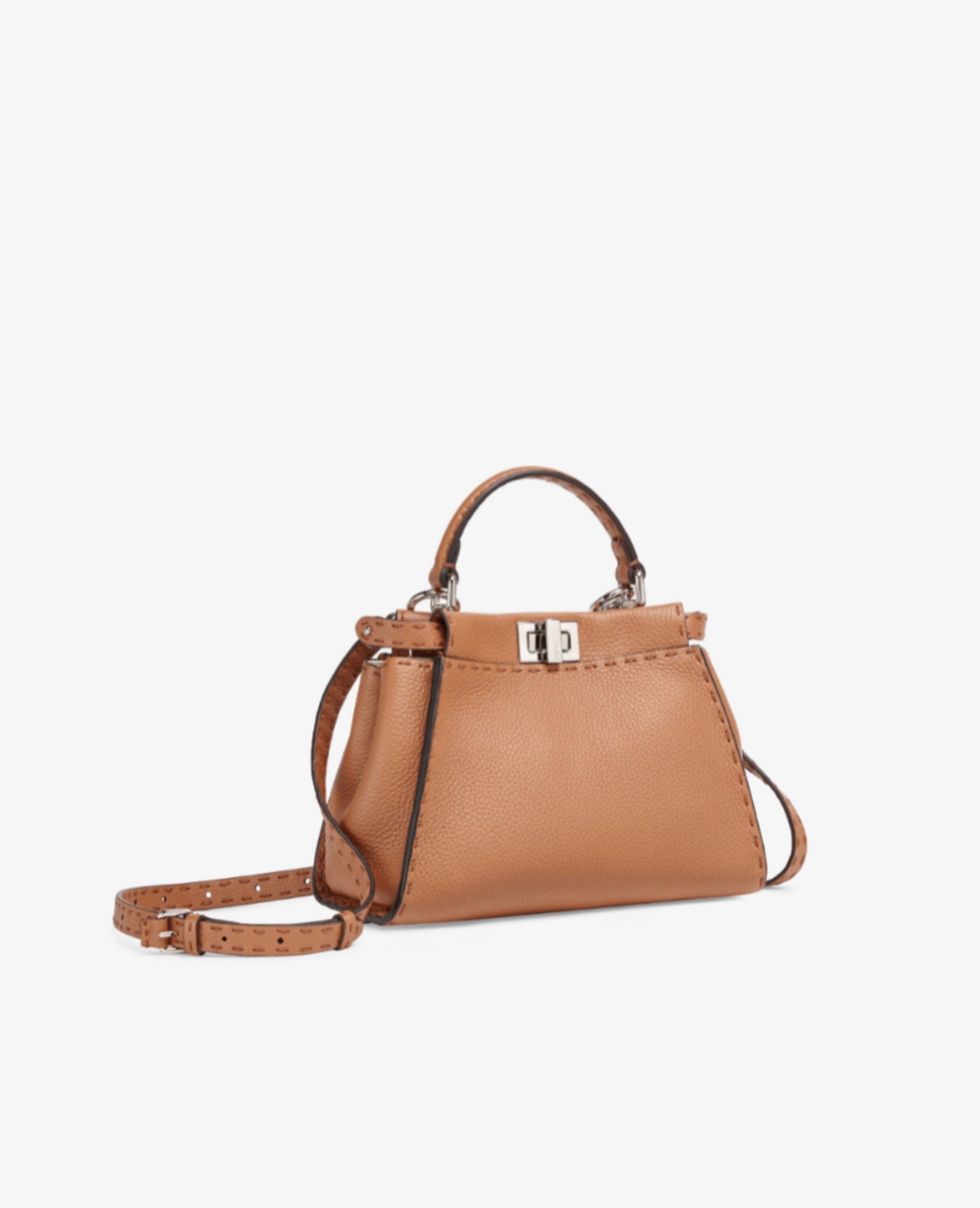 Fendi Peekaboo Mini Brown