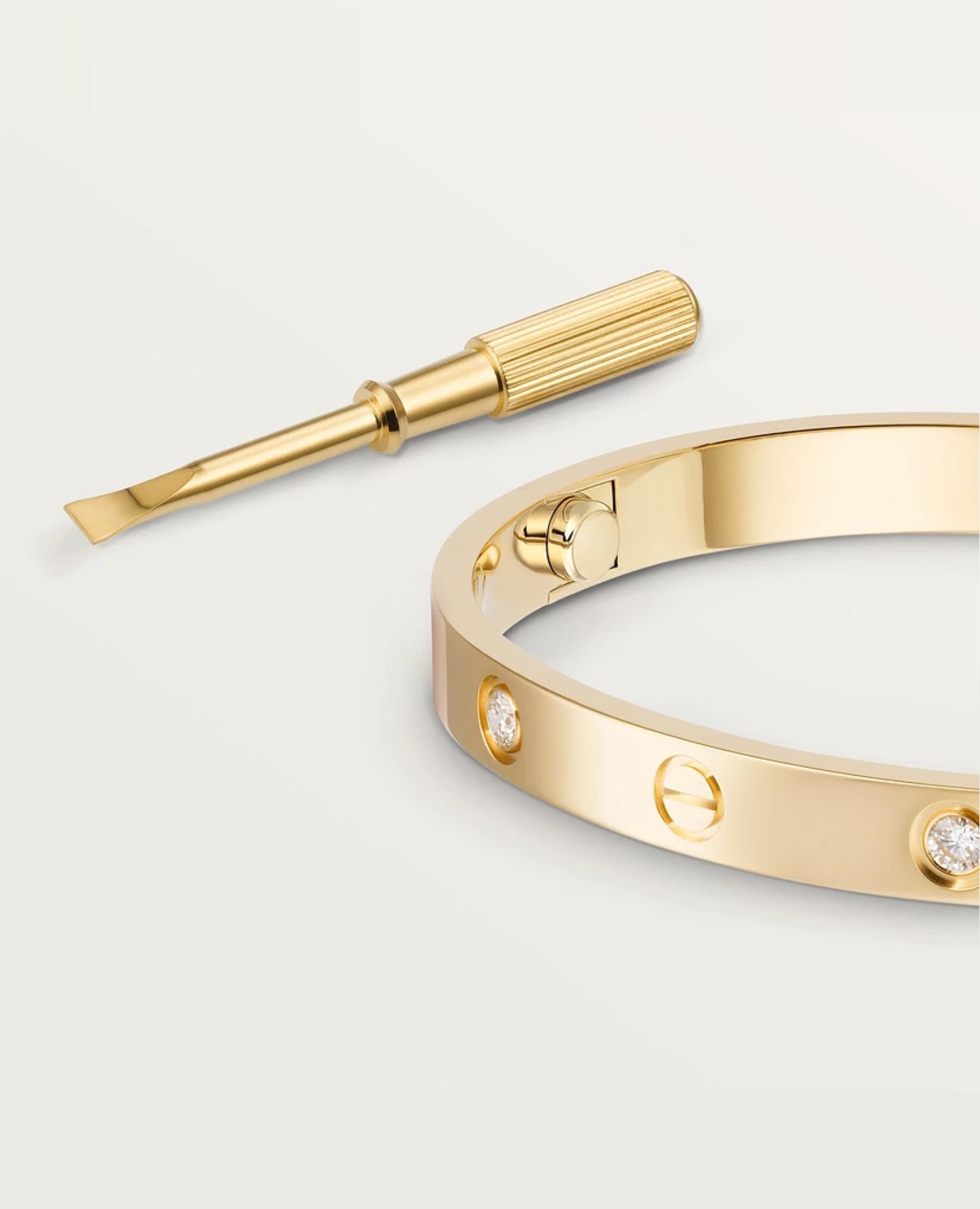 Cartier Love Bracelet, 4 Diamonds