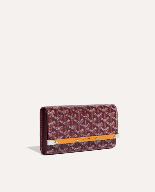 Goyard Monte-Carlo Mini Case Burgundy