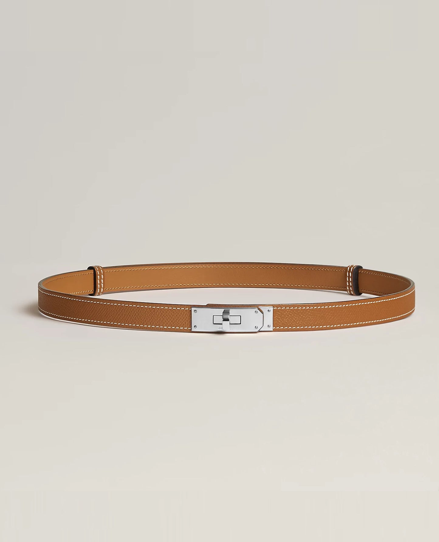 Hermès Kelly 18 Belt Silver Hardware