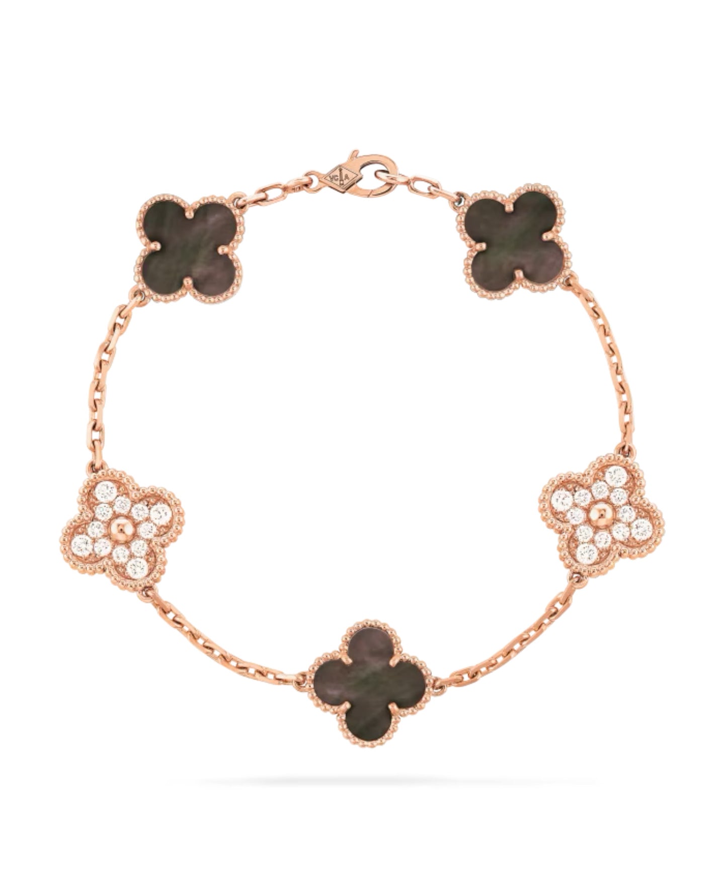 Van Cleef Vintage Alhambra bracelet, 5 motifs