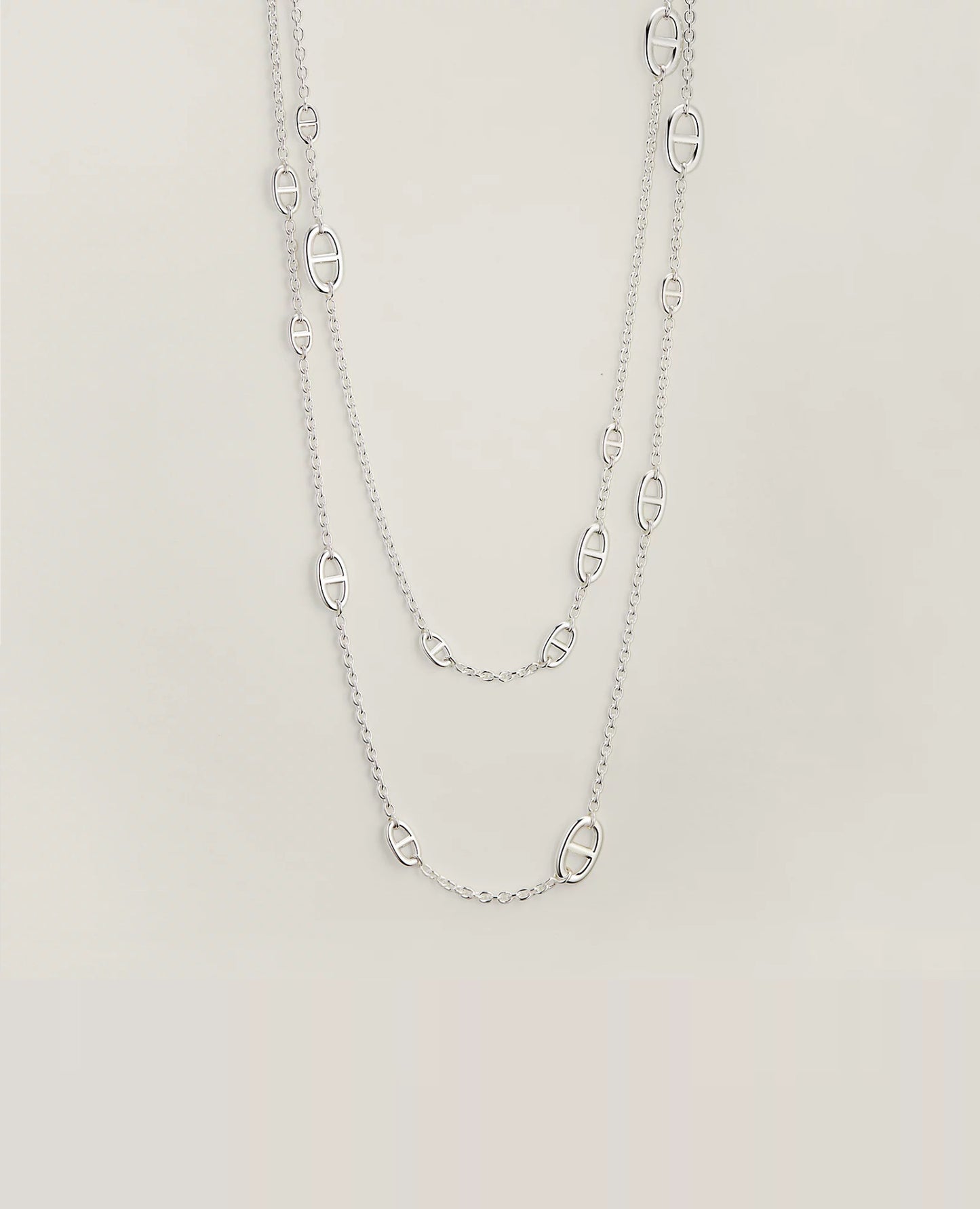 Hermès Farandole long necklace 160