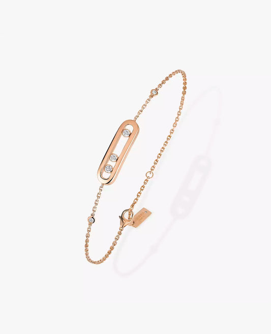 Messika Baby Move Bracelet Rose Gold