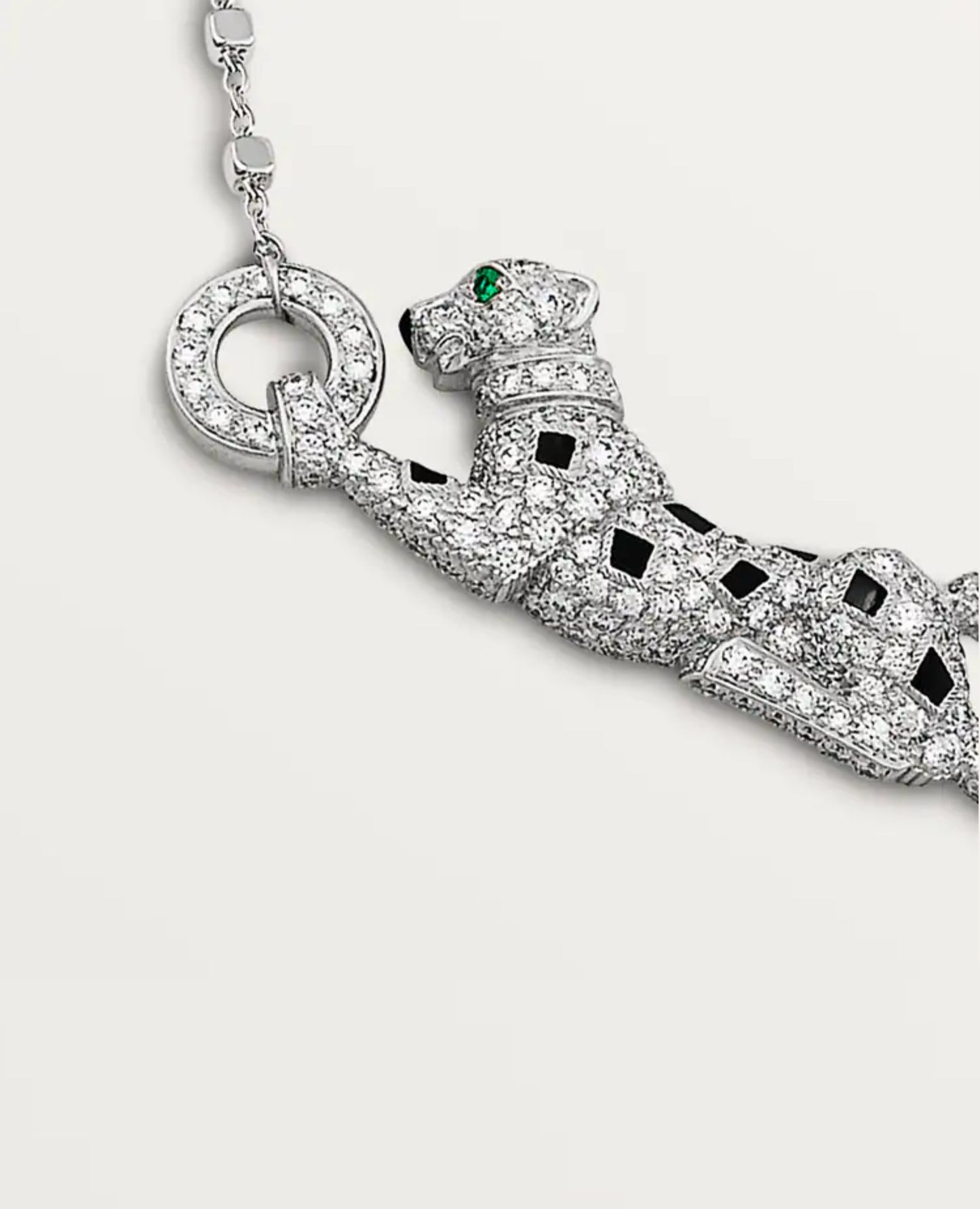 Panthèrs White Gold DE Cartier Necklace