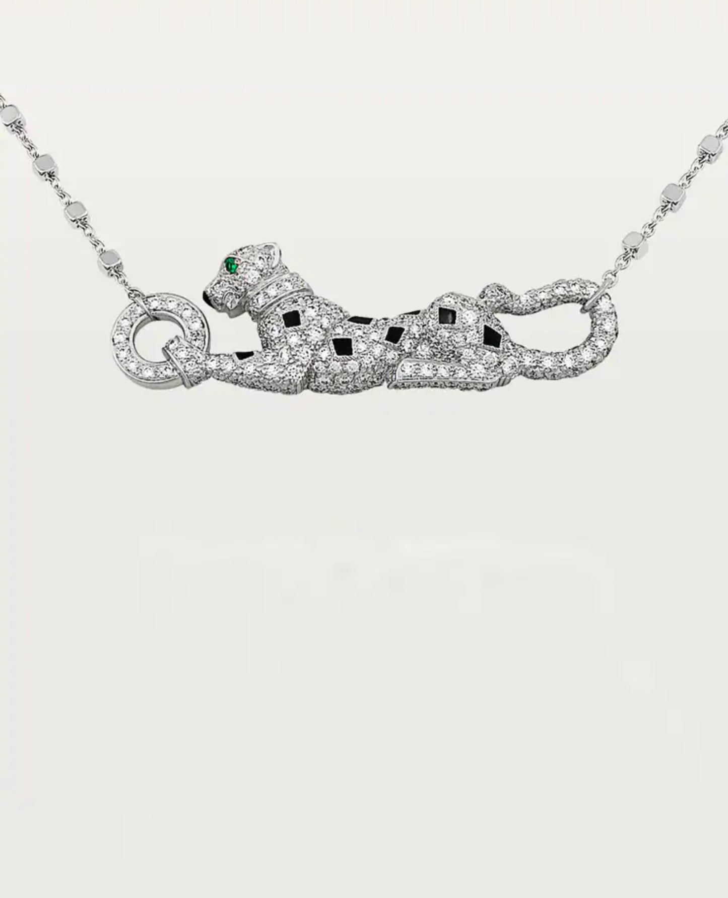 Panthèrs White Gold DE Cartier Necklace