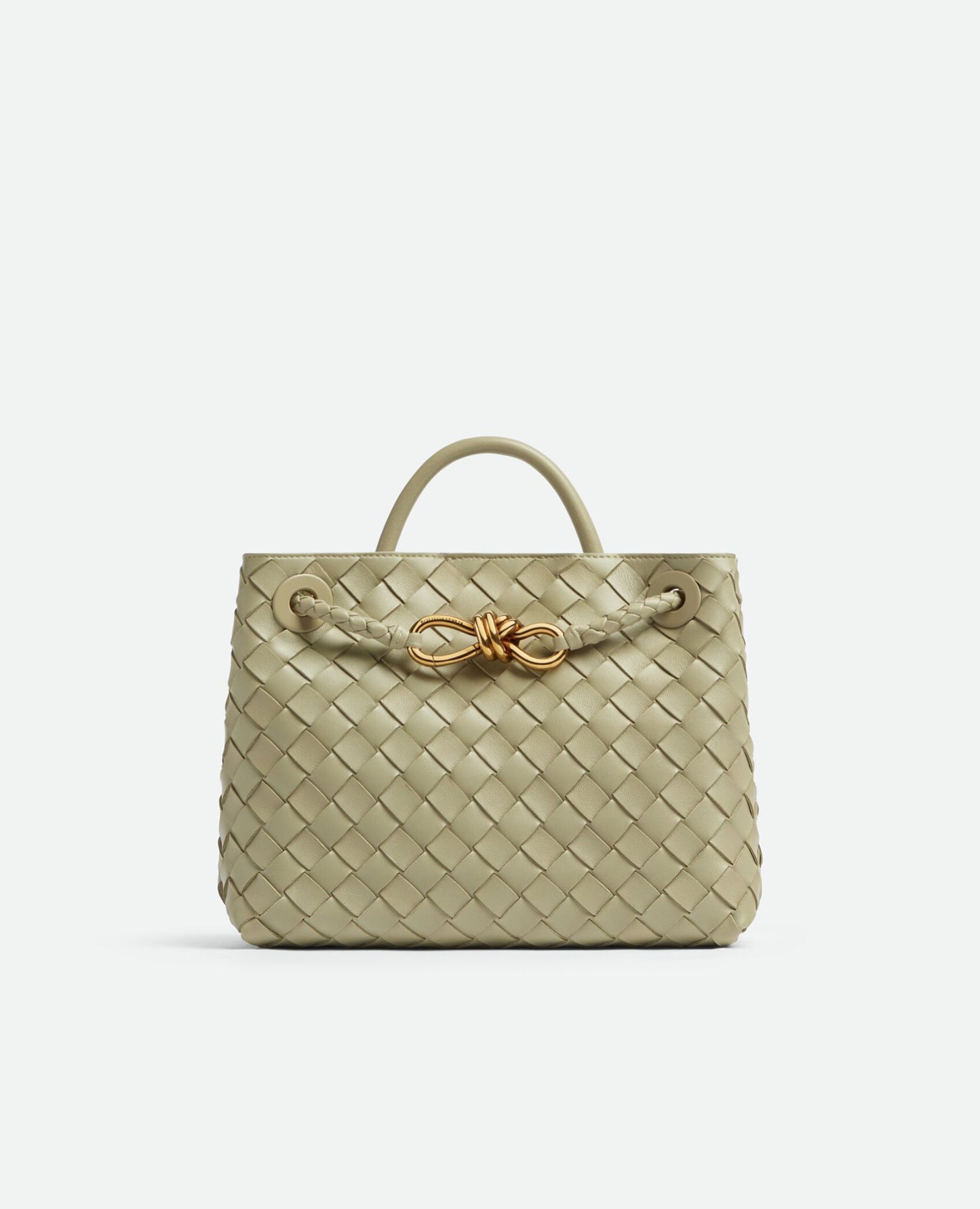 Bottega Veneta Small Andiamo Beige