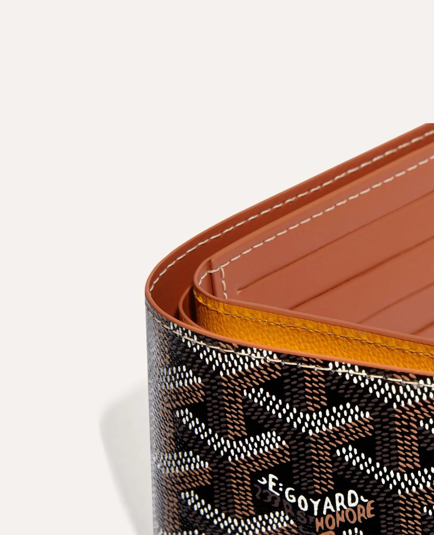 Goyard Victoire Wallet Brown