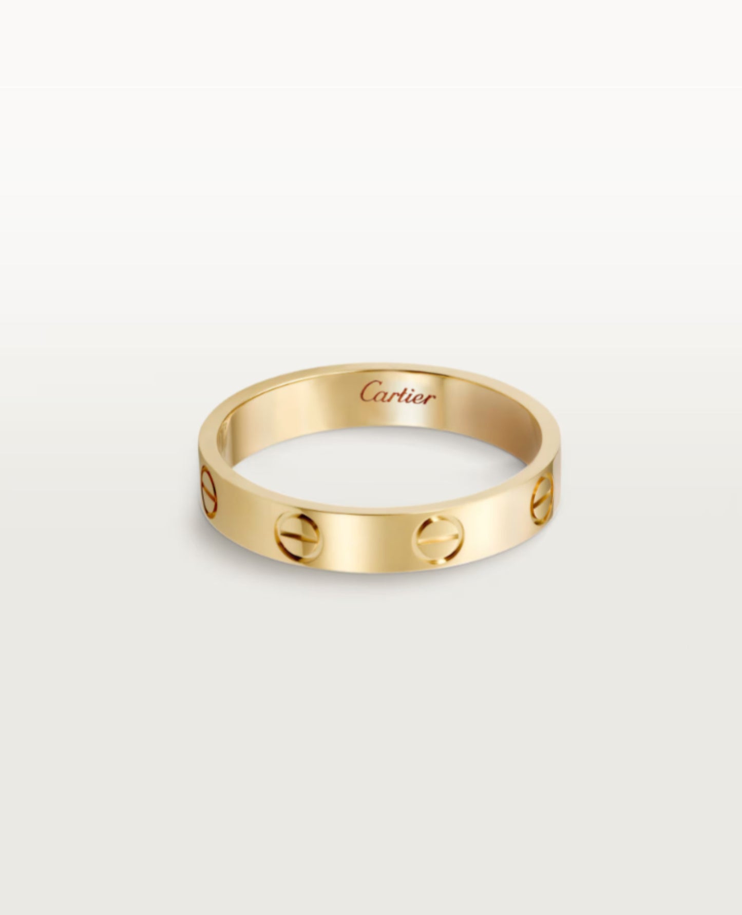 Cartier Love Wedding Band Ring