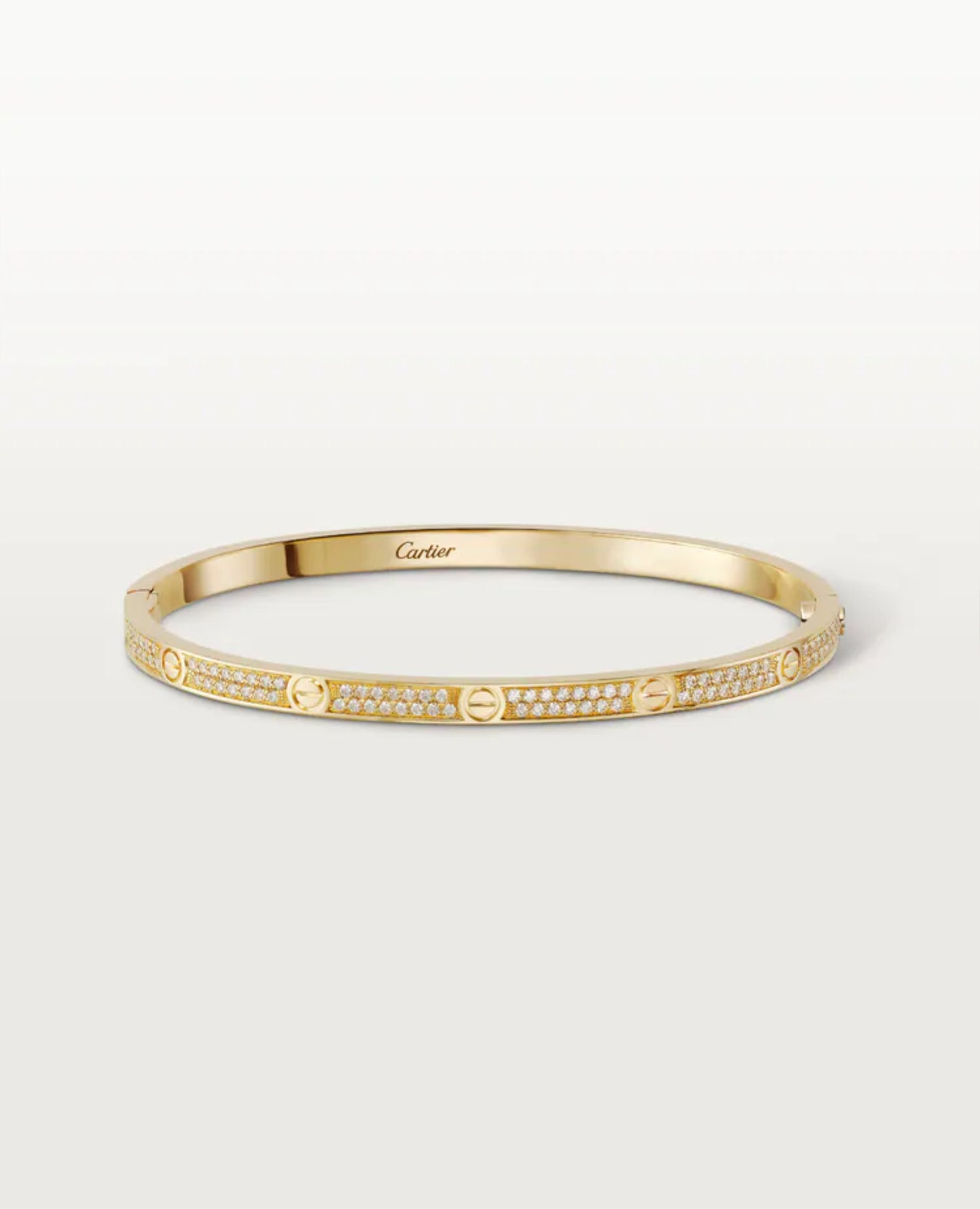 Cartier Love bracelet, small model, paved