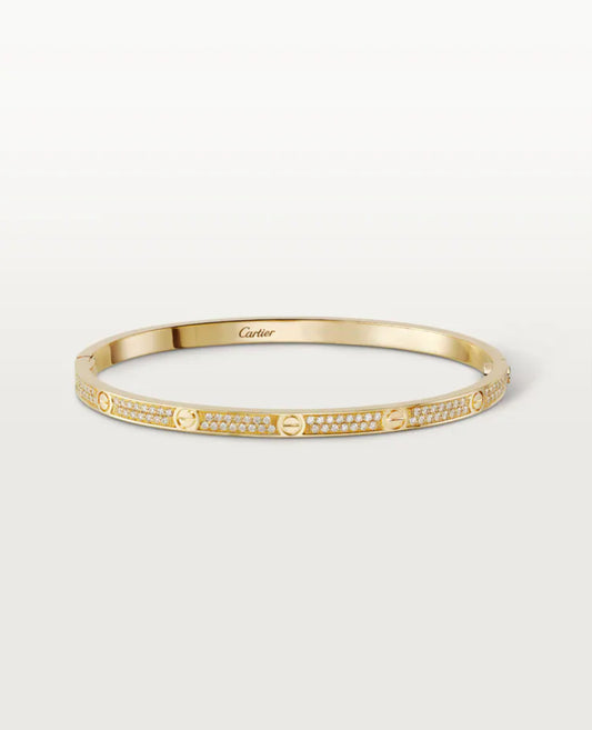 Cartier Love Bracelet, small model, paved