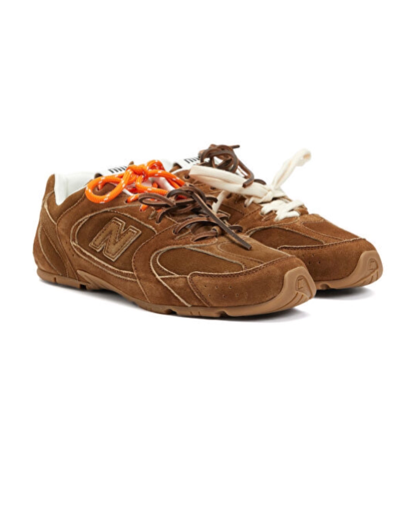 Miu Miu X New Balance 530 Brown Sneakers