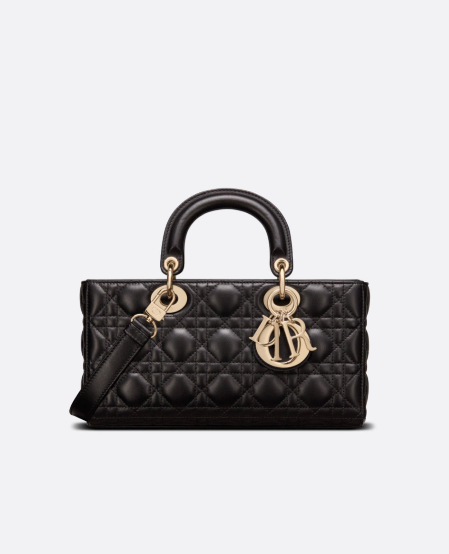 Dior Medium Lady D-Joy Bag Black Cannage Lambskin