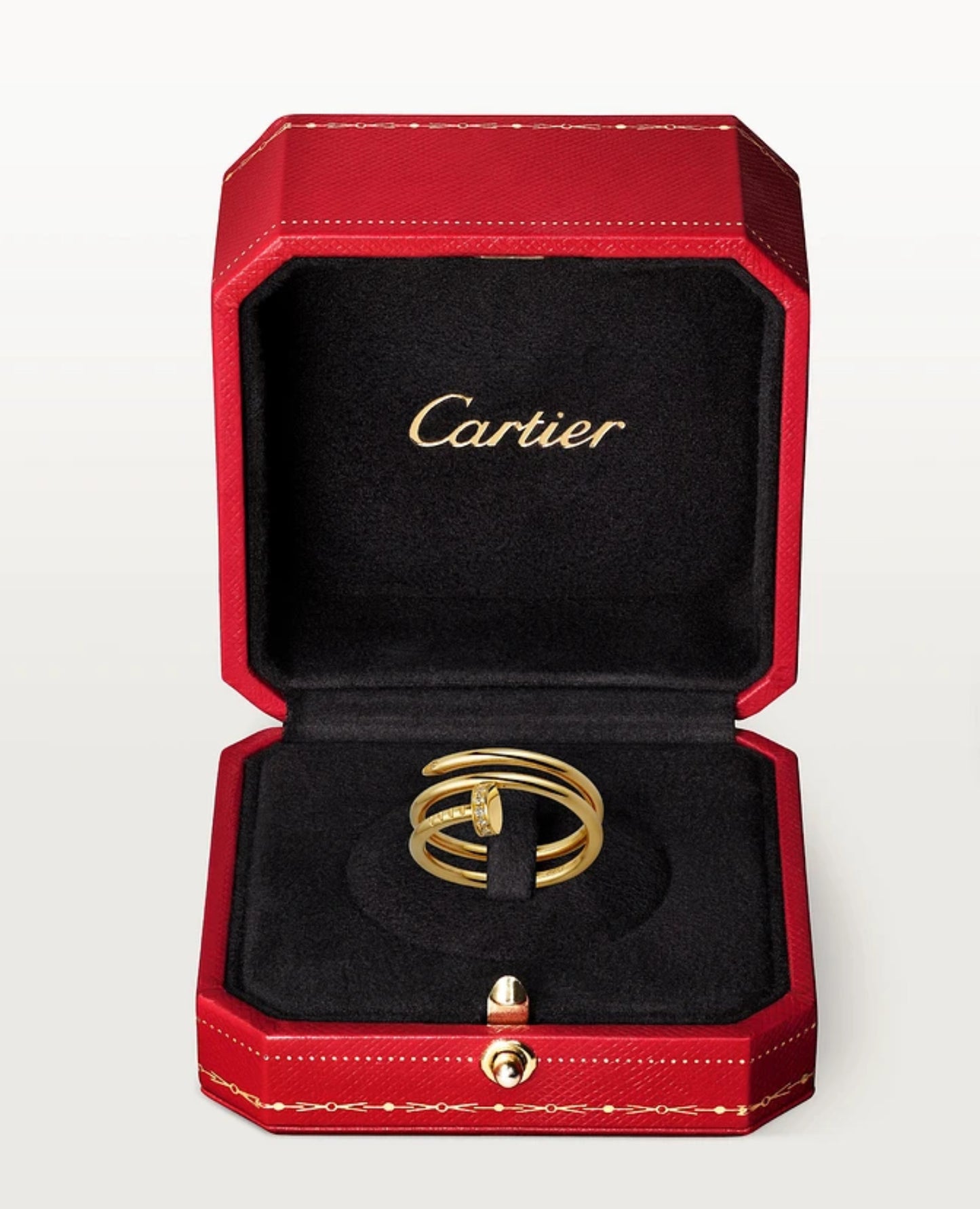 Cartier Anel Juste un Clou Ring, duplo, diamantes