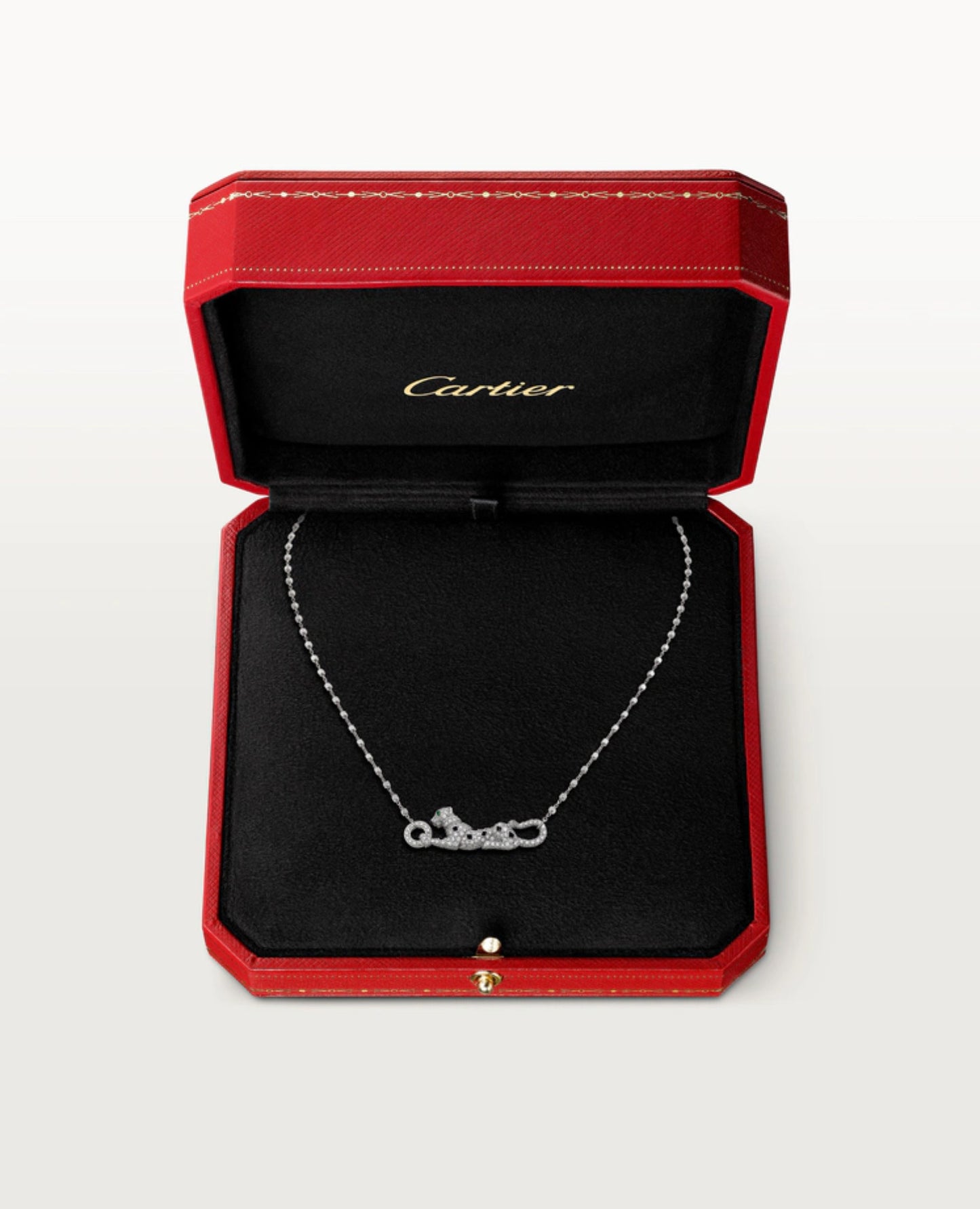 Panthèrs White Gold DE Cartier Necklace