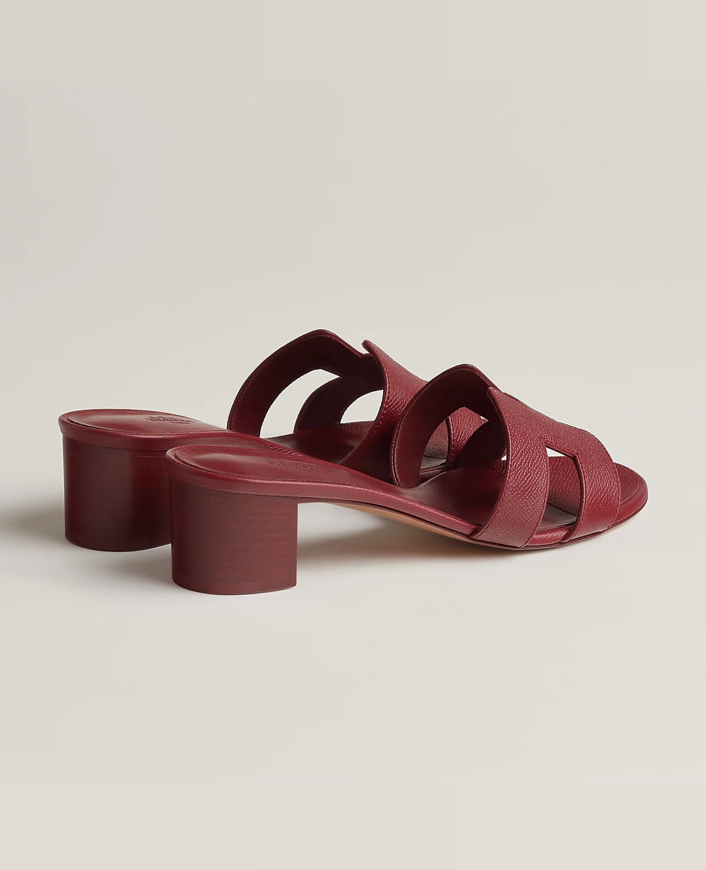 Hermès Oasis sandal Rouge
