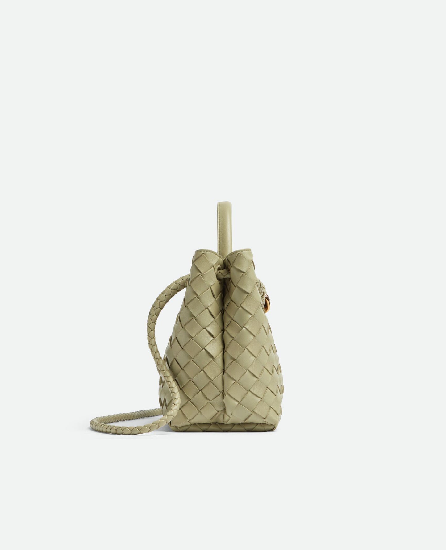 Bottega Veneta Small Andiamo Beige