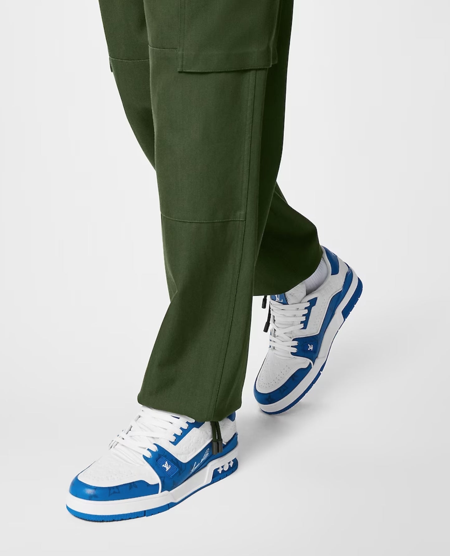 Louis Vuitton Trainer Sneaker “Blue”