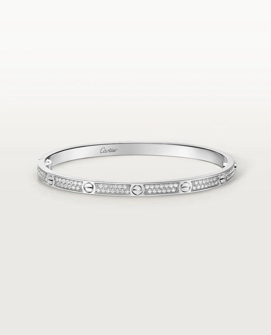 Cartier Love Bracelet, small model, paved