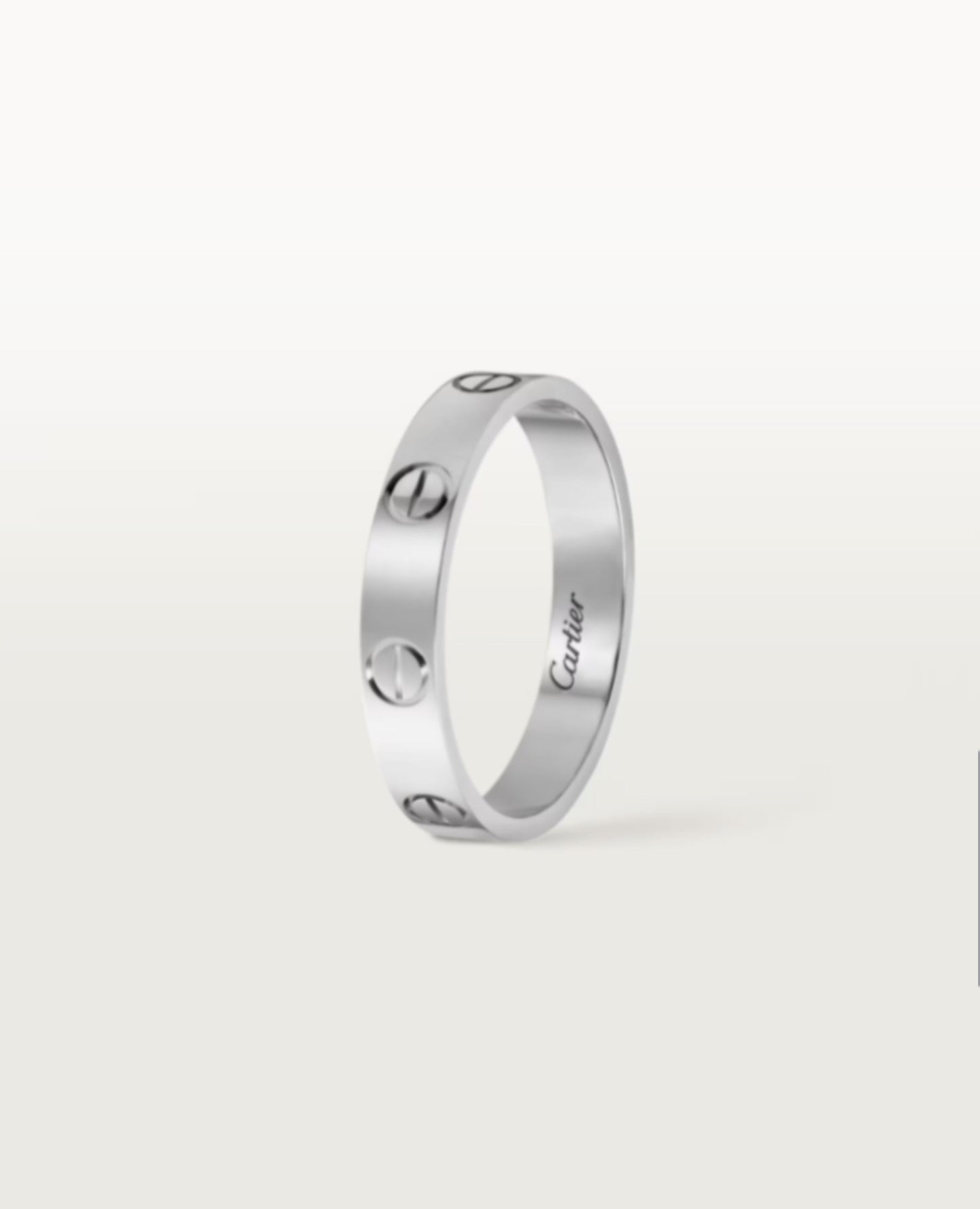 Cartier Love Wedding Band Ring