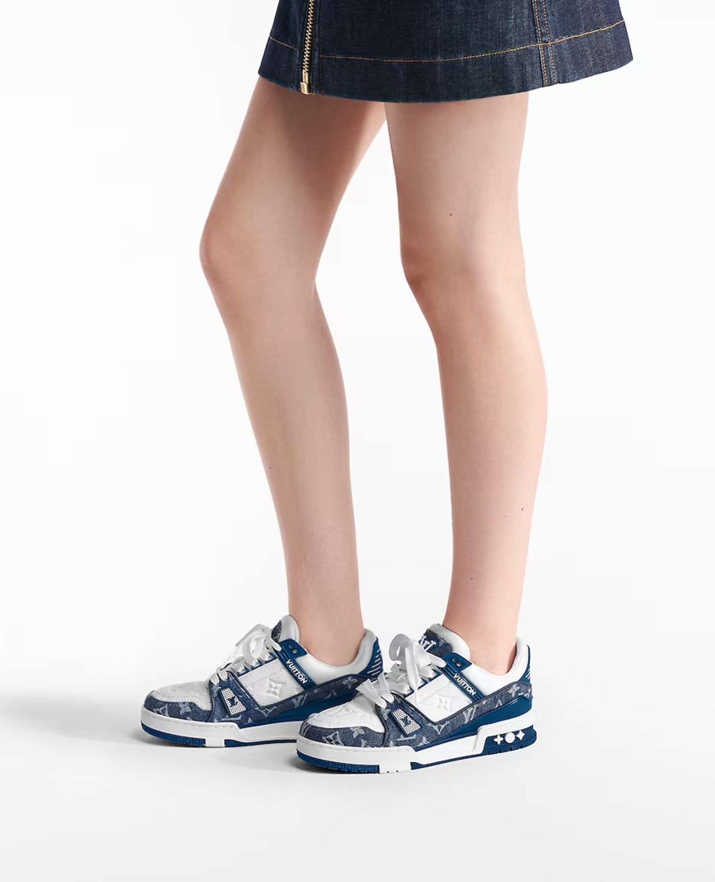 Louis Vuitton Trainer Sneaker ‘Blue White’