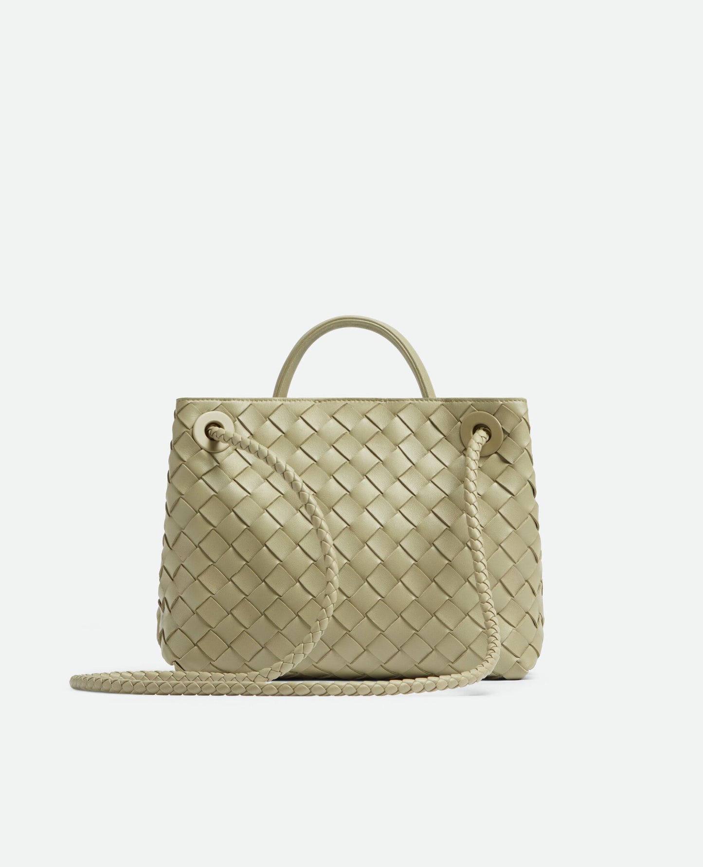 Bottega Veneta Small Andiamo Beige