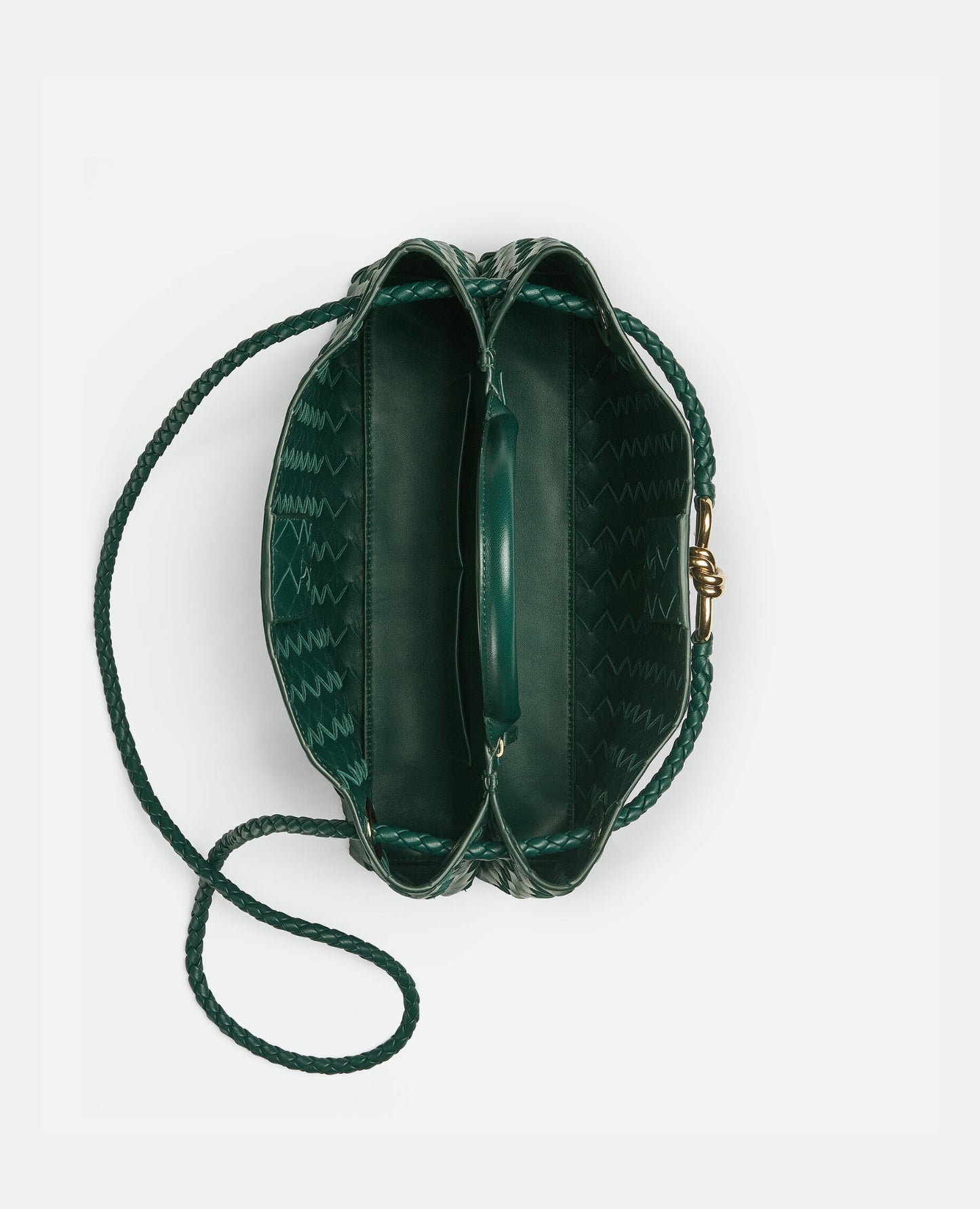 Bottega Veneta East-West Andiamo Emerald green