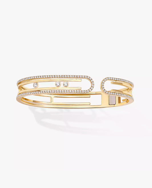 Messika Move Romane Large Pavé Bangle