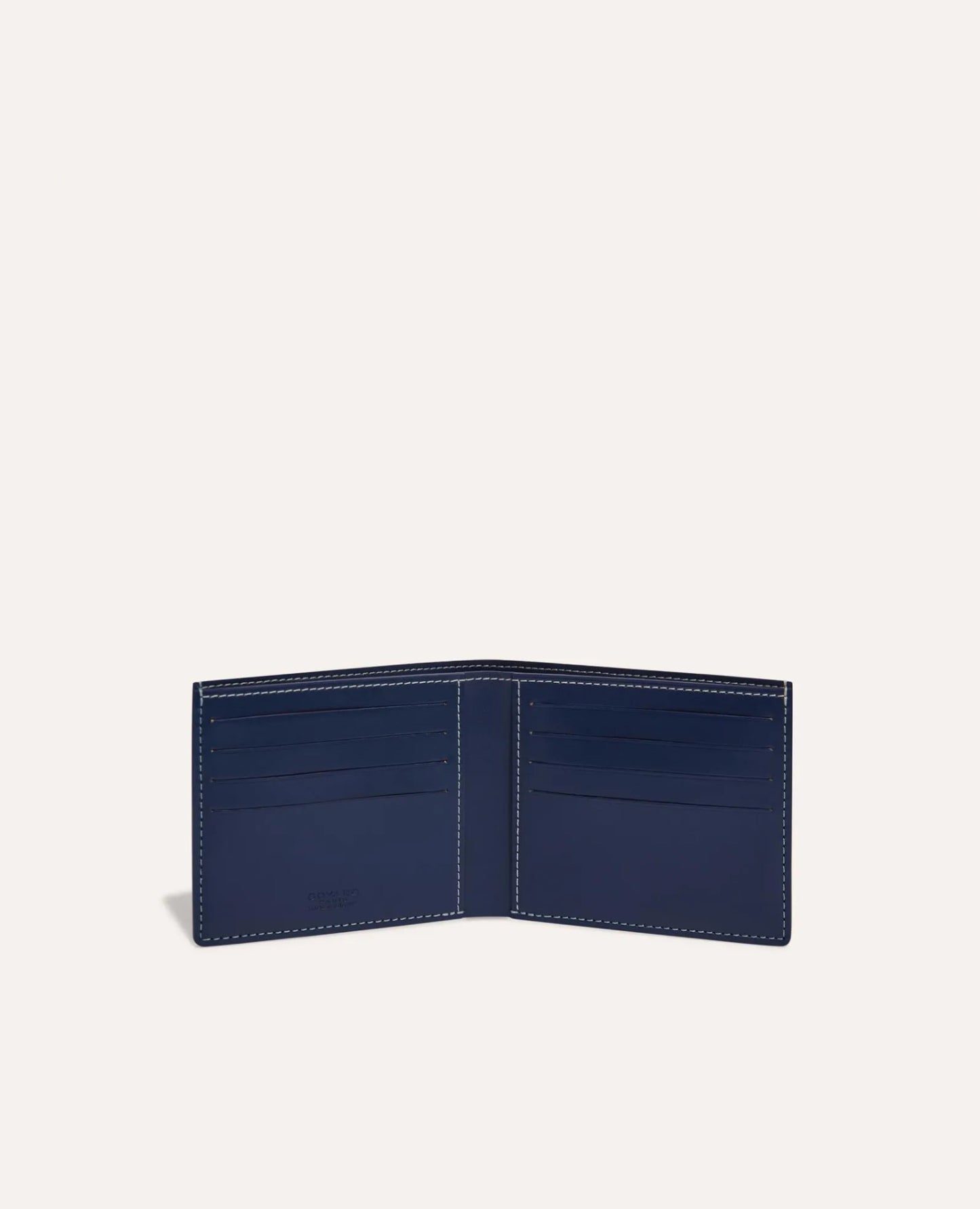 Goyard Victoire Wallet Navy Blue
