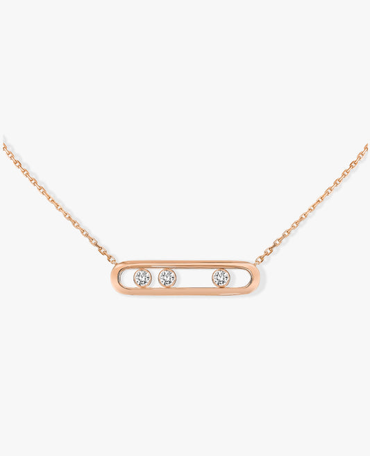 Messika Move Necklace Rose Gold