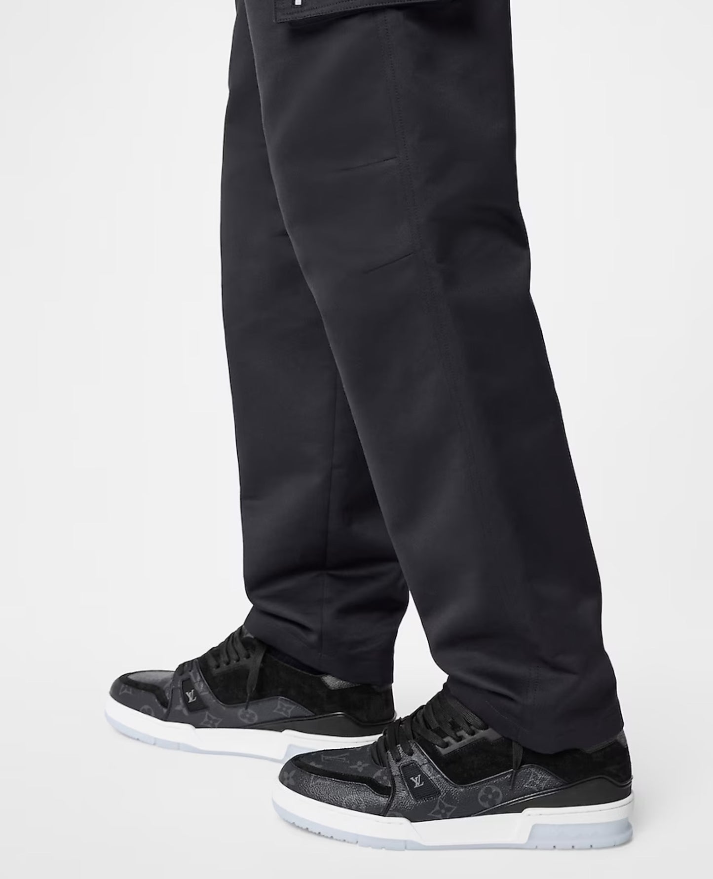 Louis Vuitton Trainer Sneaker ‘Black Monogram’