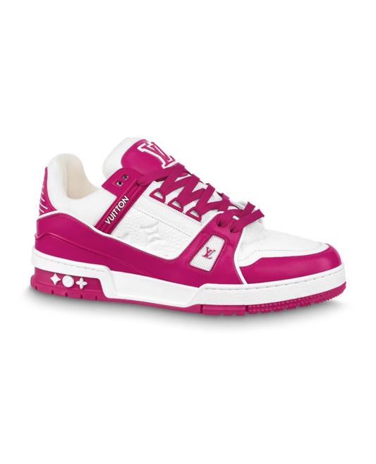 Louis Vuitton Trainer Sneaker ‘Rose Red’