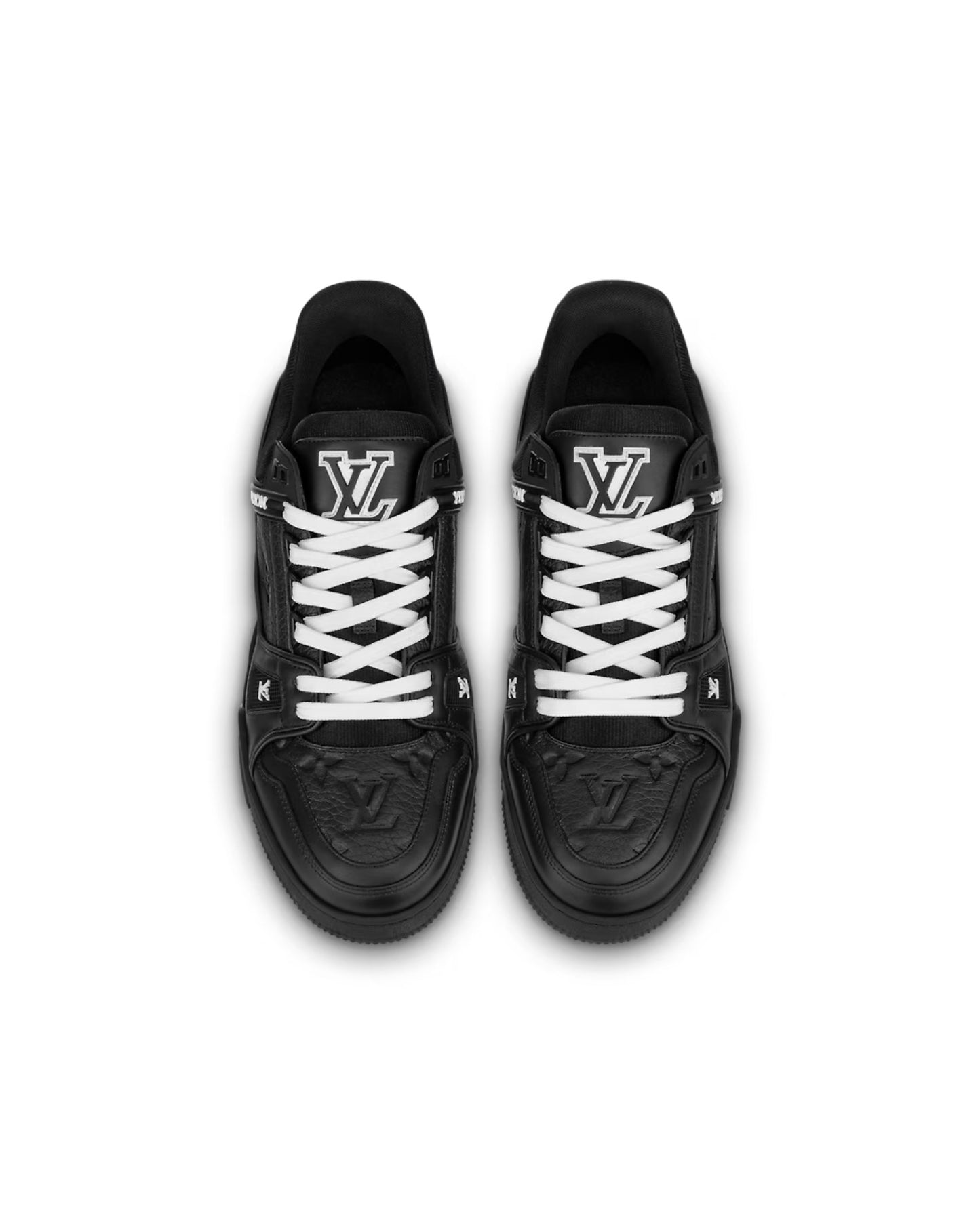 Louis Vuitton Trainer Sneaker ‘Black Embossed’