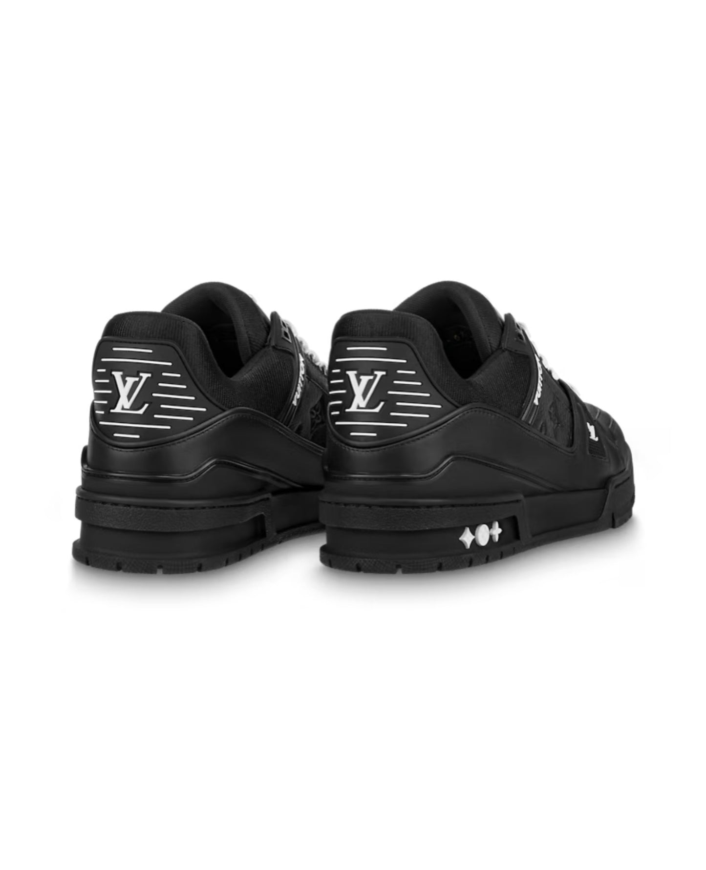 Louis Vuitton Trainer Sneaker ‘Black Embossed’