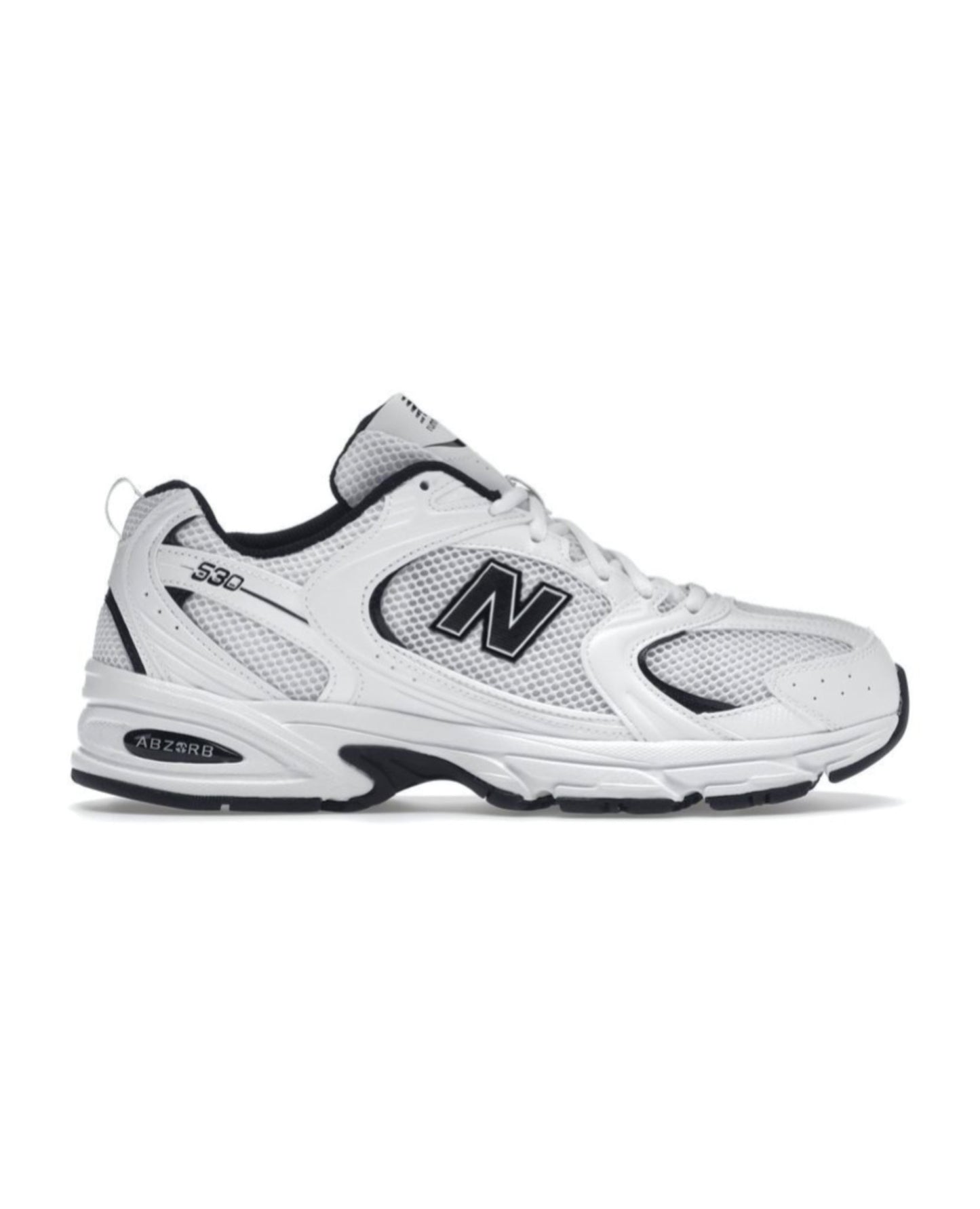 New Balance 530 White Black Details